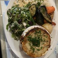 Moussaka vegan   at Yiamas Greek Taverna in Courtenay