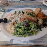 Spanakopita at Yiamas Greek Taverna in Courtenay