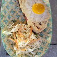 Vegan Croque Madame at OMUS vegan @Dive Camp in Dauin