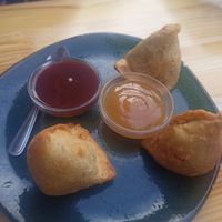 Samosa at CHASKAA in Hamburg