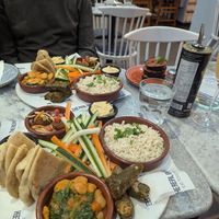 Veganuary special at The Real Greek. Vegan plate for £12 per person #Veganuary at The Real Greek in Sheffield