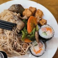 My first plate at Nhà Tấm in Da Lat