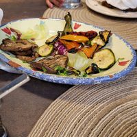 Mixed grilled veggies at Osteria da Michele in Bari