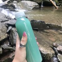 blue lemonade 💙 at Nourish Juice Bar in Red Hook