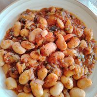 The sauce was so good at Archontariki Taberna in Kalampaka