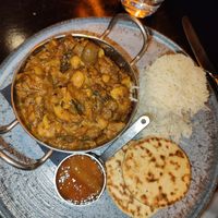 Vegetable Kashmiri Curry at Hoban Brasserie in Kilkenny