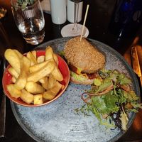 Cauliflower and Quinoa Burger at Hoban Brasserie in Kilkenny