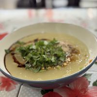 Hot dish  at Tofu Porridge -ข้าวฟืนอุ่น in Chiang Mai