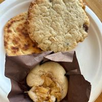 Fresh vegan baked goods   at Cultiva  in San Juan Bautista