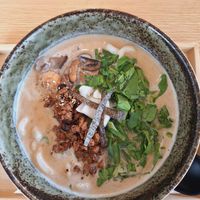 udon noodle (not spicy one) at Atelier Giri in Arnhem