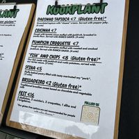 menu  at KOOKPLANT in Drongen