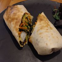 Vegan Wrap at Opera in Wicklow