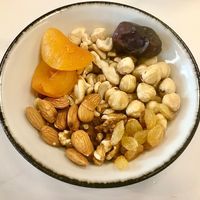 Dried fruits and nuts  at Oui Sports Bar + Terrace in Dubai