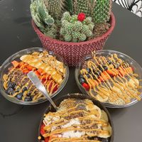customizable bowls including the bobs base pictures before at Raw Bobs Organic Juicery in East Greenwich
