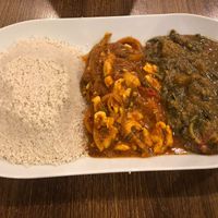 Fonio, Ackee, Callaloo at Shrooms City - Lewisham in South East London