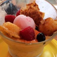 Tropical tapioca pudding  at SushiSamba in Miami Beach