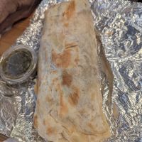 Vegan burrito at The Grind Cafe in Vallejo