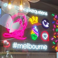 Sign at The Cupcake Queens - Hardware Ln in Melbourne