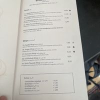 Bowls and wraps falafel, Pommes vegan  at Arabisk Restaurant in Innsbruck