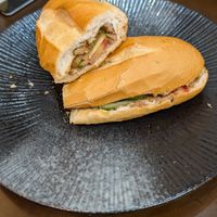 Banh Mi at Anhly vegan in Sapa