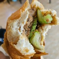 Banh mi at Anhly vegan in Sapa