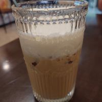 Vegan salted coffee ☕ at Anhly vegan in Sapa