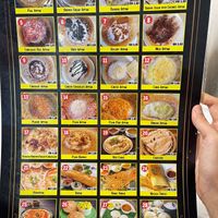 All items are egg-free. However they do use cheese in the cheese appam.  at Chelo's Sweet Appam - Bangsar in Kuala Lumpur