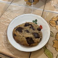 My cookie!!!  at Vegan Food Tour in Paris