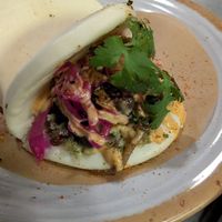 Bao bun at Block 40 Food Hall in Hollywood
