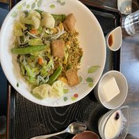 Vegan Pilaf  at Natural Curry Restaurant in Tokyo
