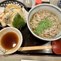   at Suisha - AQ'A Hiroshima Center (生そば食事処 水車 アクア広島バスセンター街店) in Hiroshima