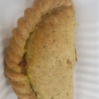 Curried Cauliflower pasty 😋 at Ormesby Hall Cafe in Middlesbrough