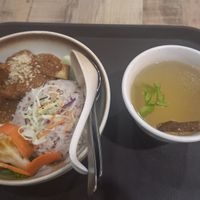 Monkey head sateh at Nature Cafe - SMU - 自然疏食 in Central Singapore