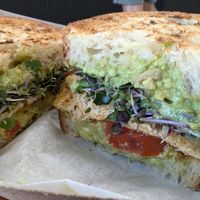 Vegan sandwich at Black Market Bakers - Port Annapolis in Annapolis