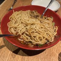 Dan Dan Noodles w/ Beyond Beeff  at Spicy Moon - Chelsea in New York City