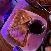 Scallion pancakees  at Spicy Moon - Chelsea in New York City