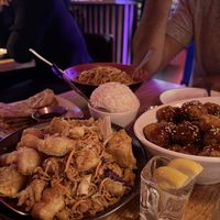 The spread 👀  at Spicy Moon - Chelsea in New York City