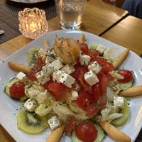 Mediterranean salad (with feta cheese)  at Arabian Touch in Toledo
