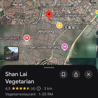   at Shan Lai Vegetarian in Penang