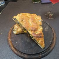 Hummus and veggie sandwich at Serre Torrigiani in Piazzetta in Florence