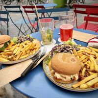 Veganer Burger  at La Dame Jeanne in Metz
