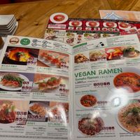 The vegan menu is prepared separately from the non vegan food.  at Isogami Gyoza Bar Tomako in Kobe