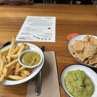 Chips and guac. Papas Fritas.   at Bodriggy Brewing Company in Abbotsford