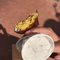 onion bahji  at Disneyland - Colonel Hathi's Outpost in Chessy