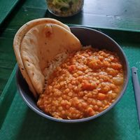 Lentil curry at Disneyland - Colonel Hathi's Outpost in Chessy