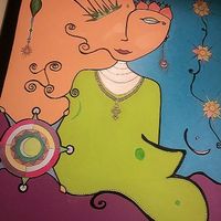 BR wall art at Salud Live Kitchen and Juice Bar in Bend