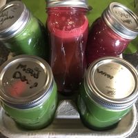 Try the Hippy Hoppy! Their juice blends are incredibly good and so good for you!💞  at Salud Live Kitchen and Juice Bar in Bend