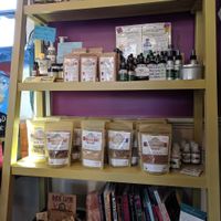 Additional products for sale at Salud Live Kitchen and Juice Bar in Bend