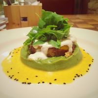 tofu steak at Cafe Ukrop II in St Petersburg