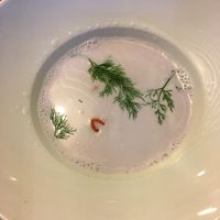 Purple cabbage soup at Cafe Ukrop II in St Petersburg